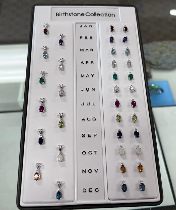 birthstone collection at morandejewelers